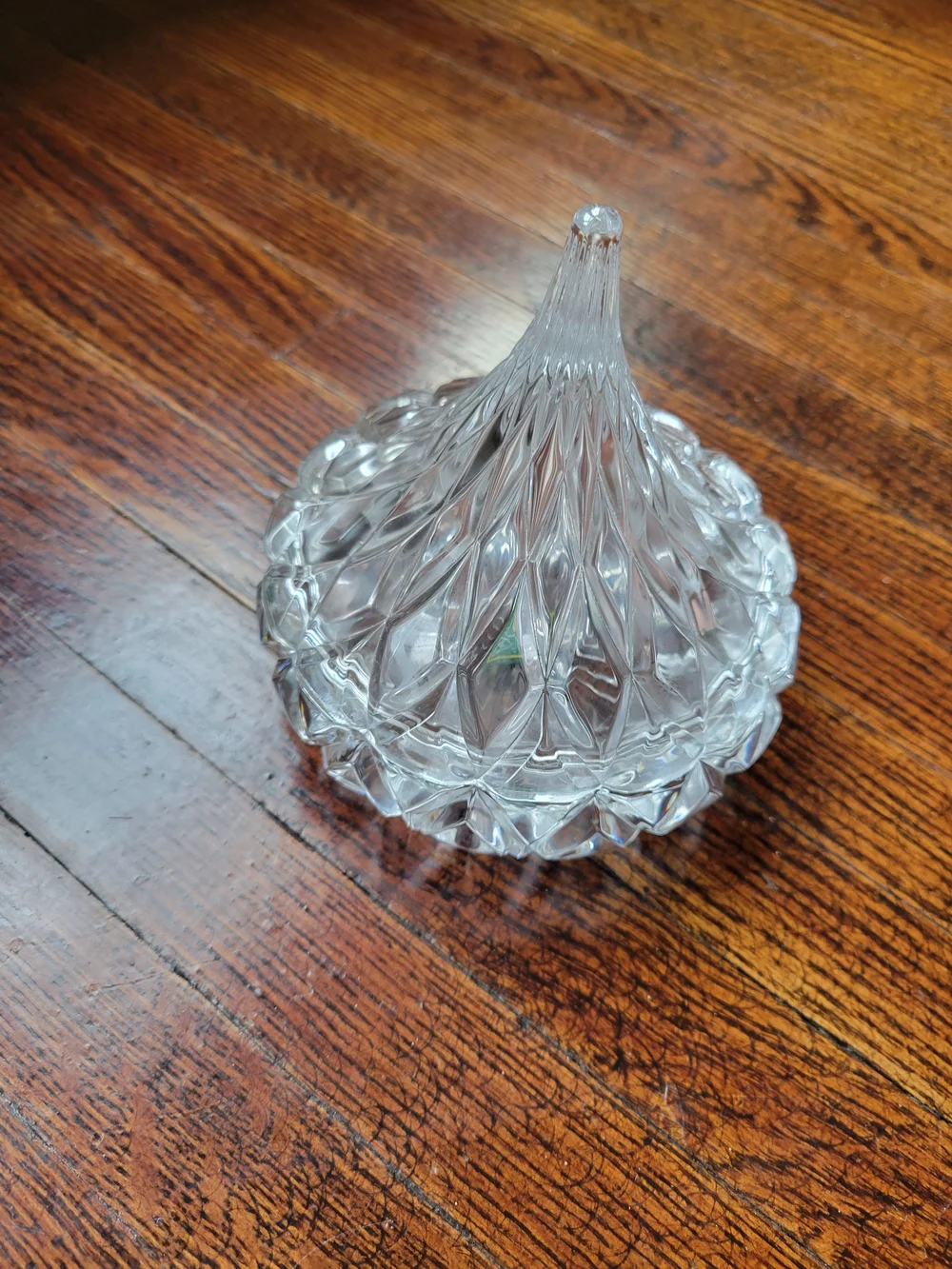 Shannon Crystal Designs of Ireland  Candy Dish - Hershey’s Kiss - 3” Diameter